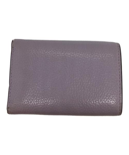 COACH（コーチ）COACH (コーチ) ミニトライフォールドウォレット パープルの古着・服飾アイテム