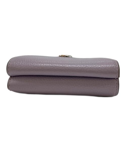 COACH（コーチ）COACH (コーチ) ミニトライフォールドウォレット パープルの古着・服飾アイテム