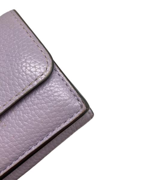 COACH（コーチ）COACH (コーチ) ミニトライフォールドウォレット パープルの古着・服飾アイテム
