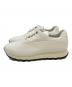 PRADA (プラダ) レザースニーカー ホワイト サイズ:36　1/2：13000円