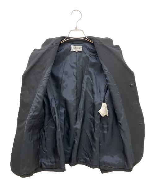 ROBE DE CHAMBRE COMME DES GARCONS（ローブドシャンブル コムデギャルソン）ROBE DE CHAMBRE COMME DES GARCONS (ローブドシャンブル コムデギャルソン) ジャケット ブラック サイズ:Mの古着・服飾アイテム