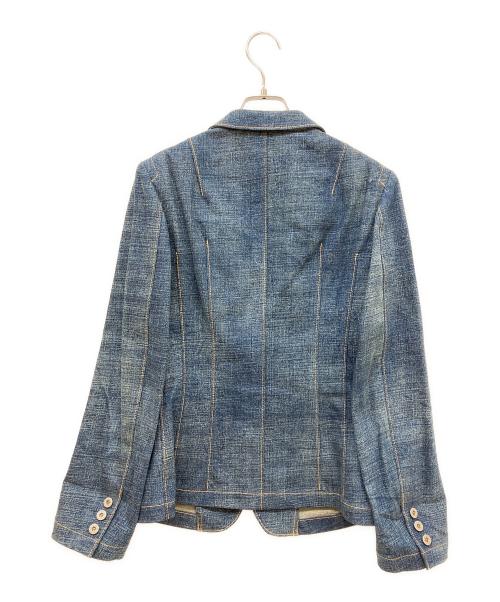 JUNYA WATANABE COMME des GARCONS（ジュンヤワタナベ コムデギャルソン）JUNYA WATANABE COMME des GARCONS (ジュンヤワタナベ コムデギャルソン) デニムジャケット インディゴ サイズ:Mの古着・服飾アイテム