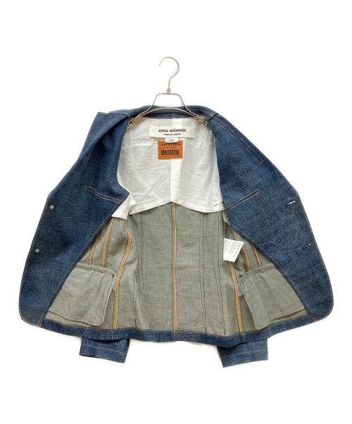 JUNYA WATANABE COMME des GARCONS（ジュンヤワタナベ コムデギャルソン）JUNYA WATANABE COMME des GARCONS (ジュンヤワタナベ コムデギャルソン) デニムジャケット インディゴ サイズ:Mの古着・服飾アイテム