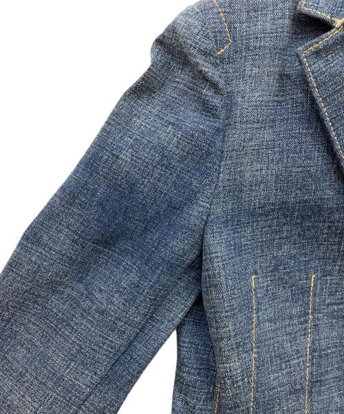 JUNYA WATANABE COMME des GARCONS（ジュンヤワタナベ コムデギャルソン）JUNYA WATANABE COMME des GARCONS (ジュンヤワタナベ コムデギャルソン) デニムジャケット インディゴ サイズ:Mの古着・服飾アイテム