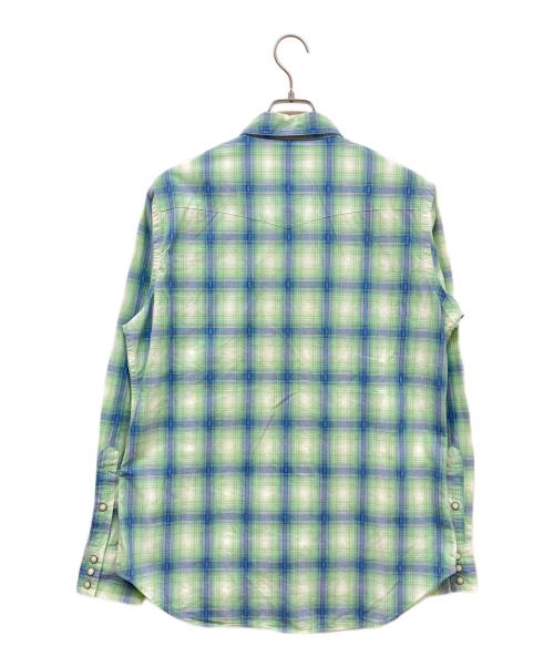 POLO RALPH LAUREN（ポロ・ラルフローレン）POLO RALPH LAUREN (ポロ・ラルフローレン) ウエスタンチェックシャツ グリーン サイズ:Mの古着・服飾アイテム