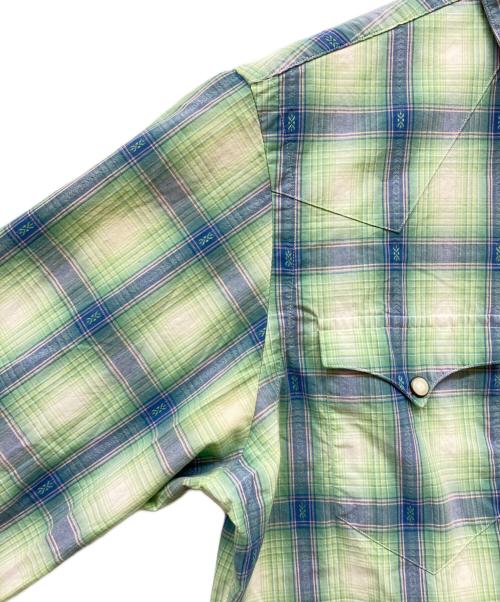 POLO RALPH LAUREN（ポロ・ラルフローレン）POLO RALPH LAUREN (ポロ・ラルフローレン) ウエスタンチェックシャツ グリーン サイズ:Mの古着・服飾アイテム