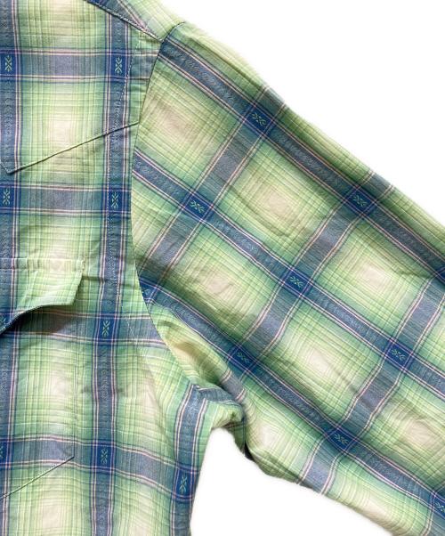 POLO RALPH LAUREN（ポロ・ラルフローレン）POLO RALPH LAUREN (ポロ・ラルフローレン) ウエスタンチェックシャツ グリーン サイズ:Mの古着・服飾アイテム