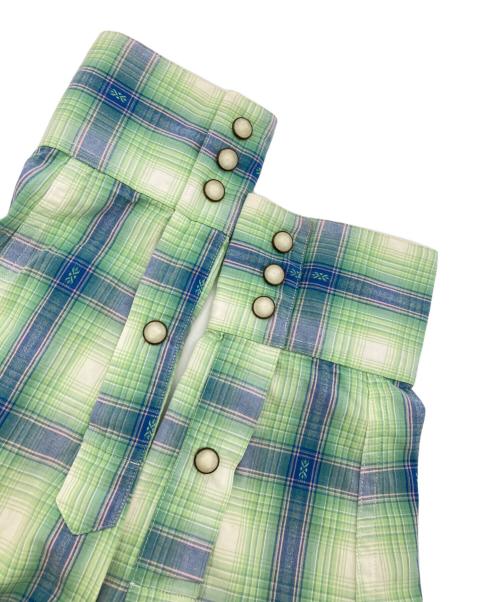 POLO RALPH LAUREN（ポロ・ラルフローレン）POLO RALPH LAUREN (ポロ・ラルフローレン) ウエスタンチェックシャツ グリーン サイズ:Mの古着・服飾アイテム