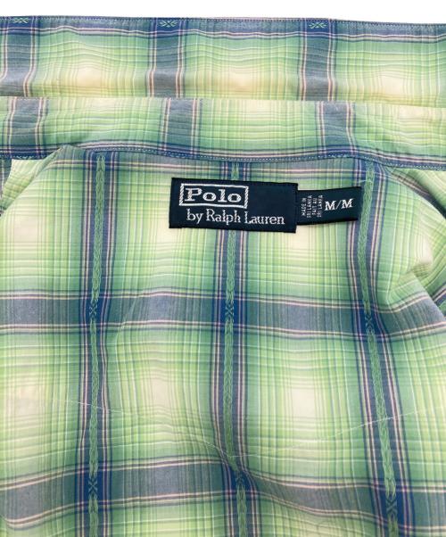 POLO RALPH LAUREN（ポロ・ラルフローレン）POLO RALPH LAUREN (ポロ・ラルフローレン) ウエスタンチェックシャツ グリーン サイズ:Mの古着・服飾アイテム