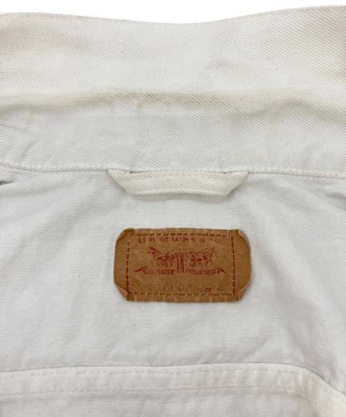 LEVI'S（リーバイス）LEVI'S (リーバイス) デニムベスト ホワイト サイズ:2の古着・服飾アイテム