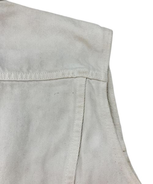 LEVI'S（リーバイス）LEVI'S (リーバイス) デニムベスト ホワイト サイズ:2の古着・服飾アイテム