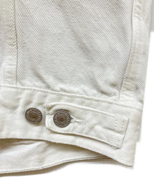 LEVI'S（リーバイス）LEVI'S (リーバイス) デニムベスト ホワイト サイズ:2の古着・服飾アイテム