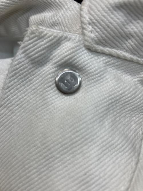 LEVI'S（リーバイス）LEVI'S (リーバイス) デニムベスト ホワイト サイズ:2の古着・服飾アイテム