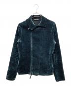 EMPORIO ARMANIエンポリオ アルマーニ）の古着「Velvet  Jacket」｜グリーン