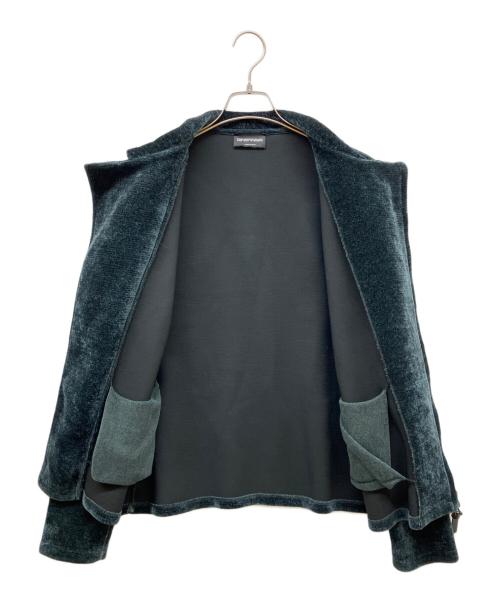EMPORIO ARMANI（エンポリオ アルマーニ）EMPORIO ARMANI (エンポリオ アルマーニ) Velvet  Jacket グリーン サイズ:44の古着・服飾アイテム