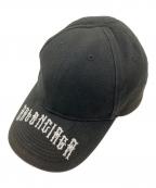 BALENCIAGAバレンシアガ）の古着「Tattoo Logo Cap」｜ブラック