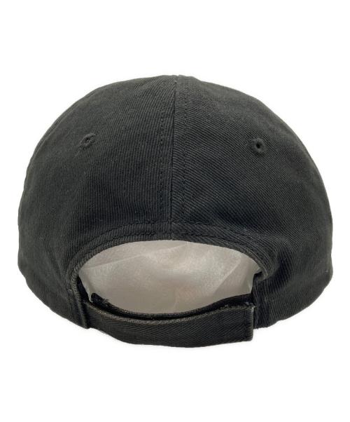 BALENCIAGA（バレンシアガ）BALENCIAGA (バレンシアガ) Tattoo Logo Cap ブラックの古着・服飾アイテム
