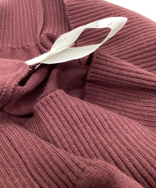 Maison Margiela（メゾンマルジェラ）Maison Margiela (メゾンマルジェラ) エルボーパッチニット ボルドー サイズ:Sの古着・服飾アイテム