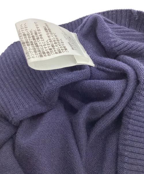 Maison Margiela（メゾンマルジェラ）Maison Margiela (メゾンマルジェラ) エルボーパッチハーフジップニット ネイビー サイズ:Sの古着・服飾アイテム