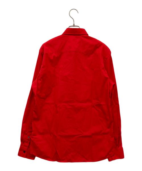 BURBERRY LONDON（バーバリーロンドン）BURBERRY LONDON (バーバリーロンドン) シャツ レッド サイズ:Mの古着・服飾アイテム