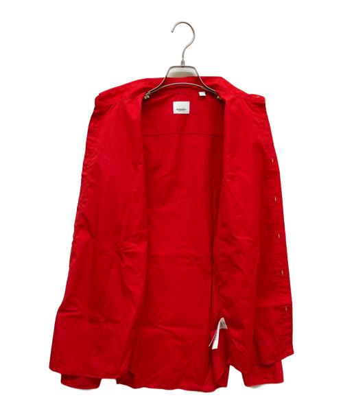 BURBERRY LONDON（バーバリーロンドン）BURBERRY LONDON (バーバリーロンドン) シャツ レッド サイズ:Mの古着・服飾アイテム