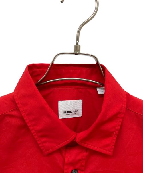 BURBERRY LONDON（バーバリーロンドン）BURBERRY LONDON (バーバリーロンドン) シャツ レッド サイズ:Mの古着・服飾アイテム
