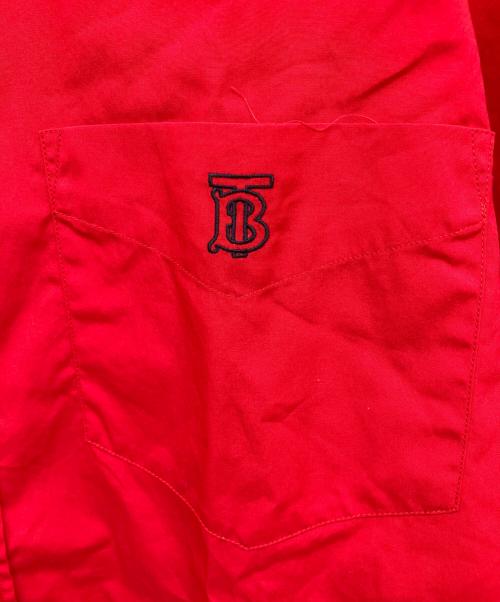 BURBERRY LONDON（バーバリーロンドン）BURBERRY LONDON (バーバリーロンドン) シャツ レッド サイズ:Mの古着・服飾アイテム