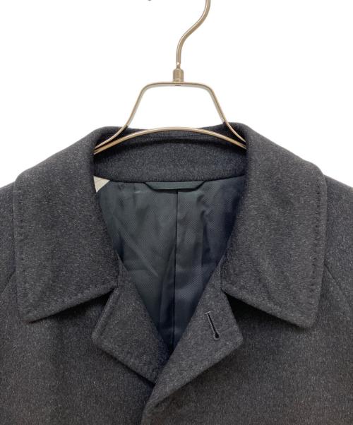 五大陸（ゴタイリク）五大陸 (ゴタイリク) カシミヤステンカラーコート ブラック サイズ:5の古着・服飾アイテム