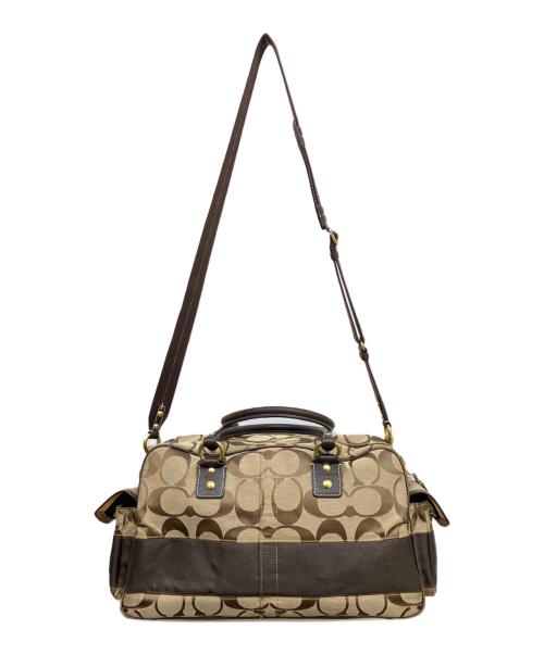 COACH（コーチ）COACH (コーチ) ボストンバッグ ブラウンの古着・服飾アイテム