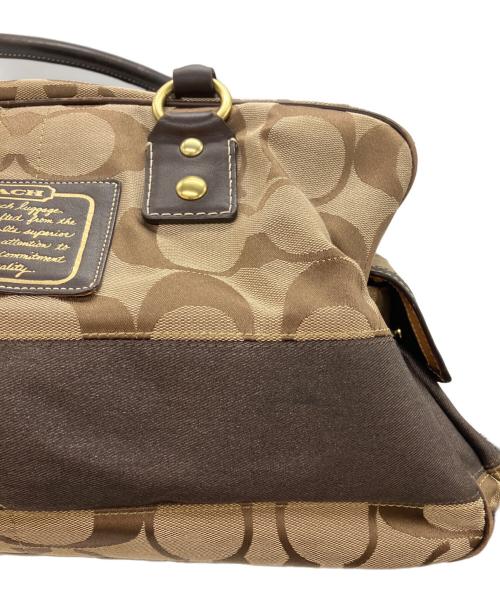 COACH（コーチ）COACH (コーチ) ボストンバッグ ブラウンの古着・服飾アイテム