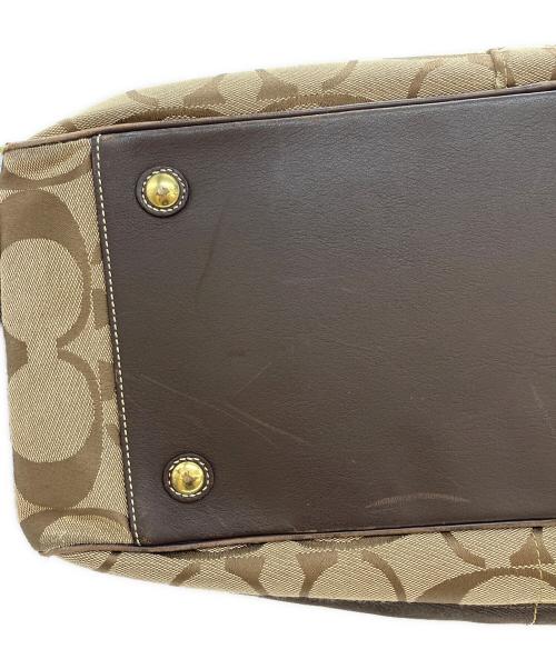 COACH（コーチ）COACH (コーチ) ボストンバッグ ブラウンの古着・服飾アイテム