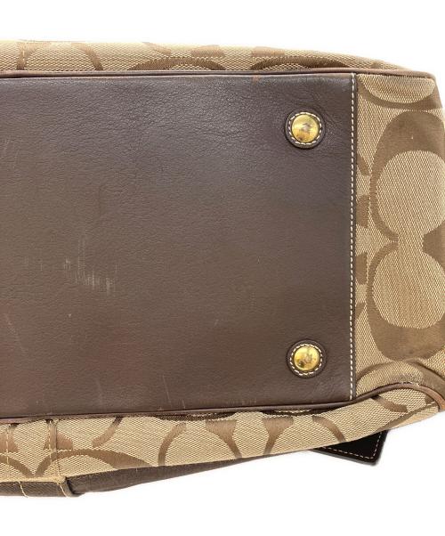 COACH（コーチ）COACH (コーチ) ボストンバッグ ブラウンの古着・服飾アイテム