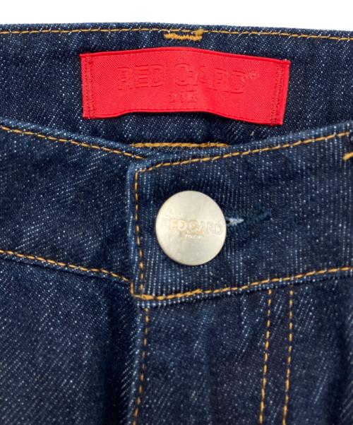 RED CARD（レッドカード）RED CARD (レッドカード) 23区 (ニジュウサンク) センタープレス デニム ワイド パンツ インディゴ サイズ:40の古着・服飾アイテム