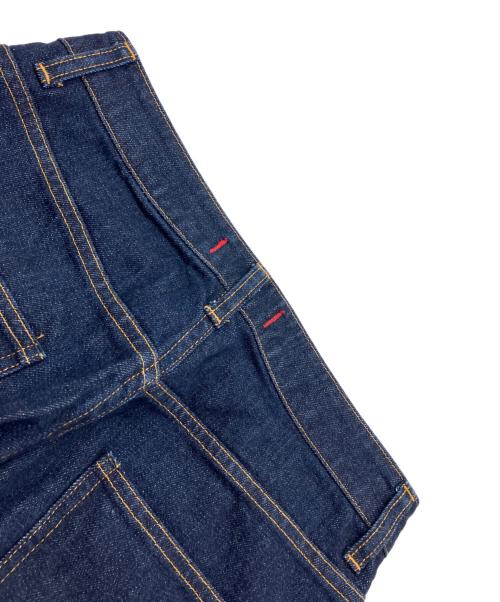 RED CARD（レッドカード）RED CARD (レッドカード) 23区 (ニジュウサンク) センタープレス デニム ワイド パンツ インディゴ サイズ:40の古着・服飾アイテム