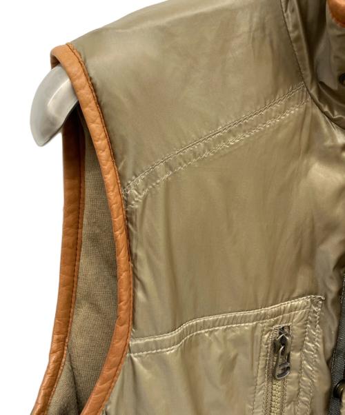 RALPH LAUREN（ラルフローレン）RALPH LAUREN (ラルフローレン) ナイロンダウンベスト カーキ サイズ:XSの古着・服飾アイテム