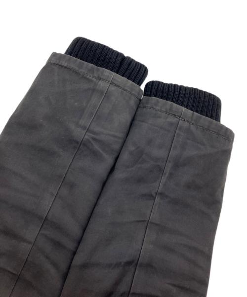 BURBERRY BLUE LABEL（バーバリー ブルー レーベル）BURBERRY BLUE LABEL (バーバリー ブルー レーベル) ミリタリージャケット ブラック サイズ:36の古着・服飾アイテム