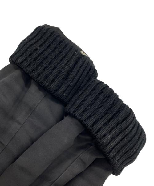 BURBERRY BLUE LABEL（バーバリー ブルー レーベル）BURBERRY BLUE LABEL (バーバリー ブルー レーベル) ミリタリージャケット ブラック サイズ:36の古着・服飾アイテム