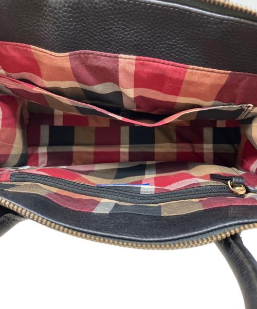 BLUE LABEL CRESTBRIDGE（ブルーレーベルクレストブリッジ）BLUE LABEL CRESTBRIDGE (ブルーレーベルクレストブリッジ) 2WAYレザーバッグ ブラックの古着・服飾アイテム