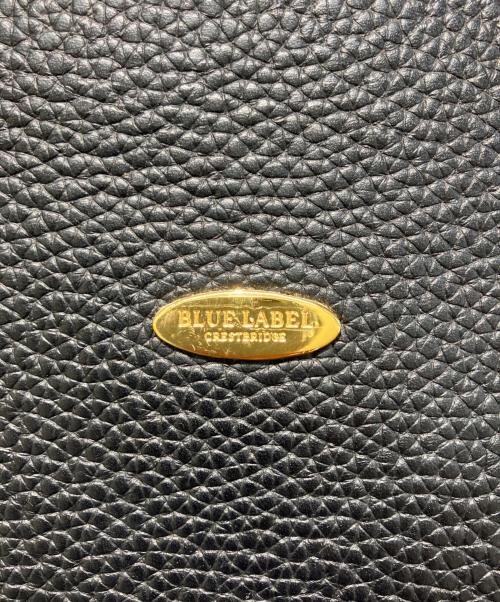 BLUE LABEL CRESTBRIDGE（ブルーレーベルクレストブリッジ）BLUE LABEL CRESTBRIDGE (ブルーレーベルクレストブリッジ) 2WAYレザーバッグ ブラックの古着・服飾アイテム