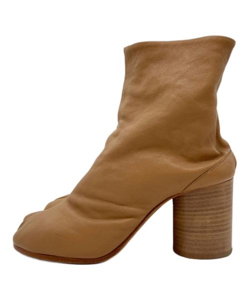 Martin Margiela22（マルタン・マルジェラ22）Martin Margiela22 (マルタン・マルジェラ22) Tabi アンクルブーツ ベージュ サイズ:37の古着・服飾アイテム