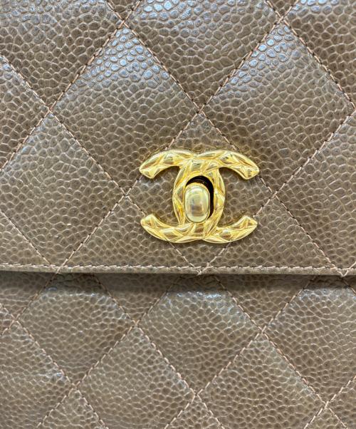 CHANEL（シャネル）CHANEL (シャネル) マトラッセ ショルダーバッグ ブラウンの古着・服飾アイテム