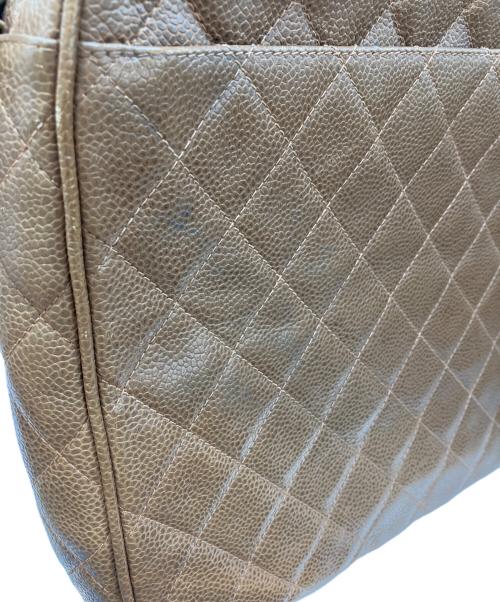 CHANEL（シャネル）CHANEL (シャネル) マトラッセ ショルダーバッグ ブラウンの古着・服飾アイテム