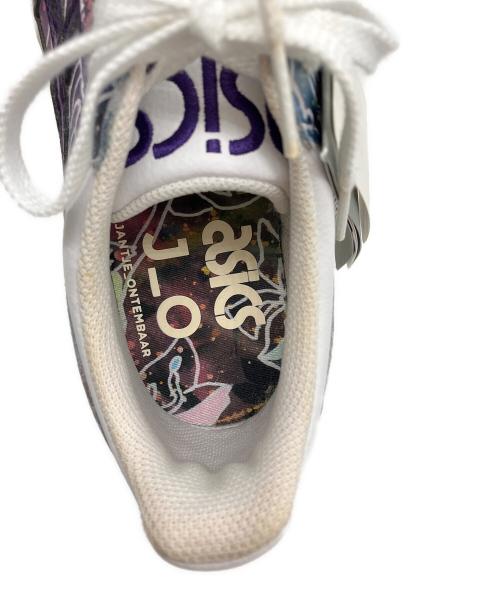asics（アシックス）asics (アシックス) JANTJE ONTEMBAAR (ヤンチェ オンテンバール) GEL-PTG ホワイト×パープル サイズ:25cmの古着・服飾アイテム