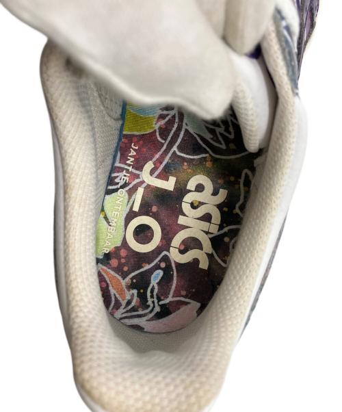 asics（アシックス）asics (アシックス) JANTJE ONTEMBAAR (ヤンチェ オンテンバール) GEL-PTG ホワイト×パープル サイズ:25cmの古着・服飾アイテム