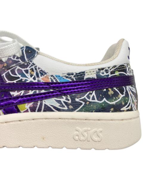asics（アシックス）asics (アシックス) JANTJE ONTEMBAAR (ヤンチェ オンテンバール) GEL-PTG ホワイト×パープル サイズ:25cmの古着・服飾アイテム