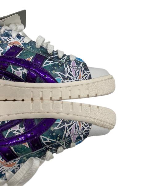 asics（アシックス）asics (アシックス) JANTJE ONTEMBAAR (ヤンチェ オンテンバール) GEL-PTG ホワイト×パープル サイズ:25cmの古着・服飾アイテム