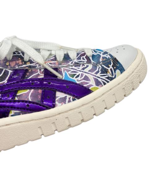 asics（アシックス）asics (アシックス) JANTJE ONTEMBAAR (ヤンチェ オンテンバール) GEL-PTG ホワイト×パープル サイズ:25cmの古着・服飾アイテム