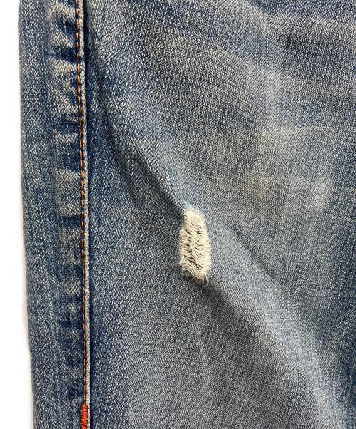 TRUE RELIGION（トゥルー レリジョン）TRUE RELIGION (トゥルー レリジョン) JOEYデニムフレアパンツ ブルー サイズ:SIZE 28×33の古着・服飾アイテム