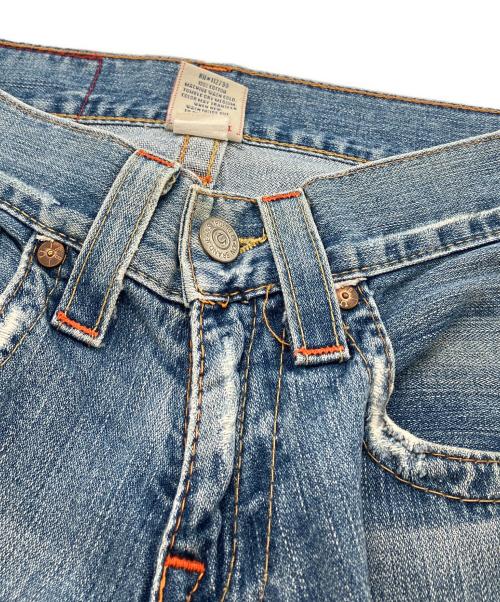 TRUE RELIGION（トゥルー レリジョン）TRUE RELIGION (トゥルー レリジョン) JOEYデニムフレアパンツ ブルー サイズ:SIZE 28×33の古着・服飾アイテム