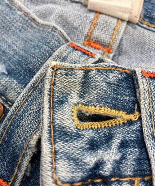 TRUE RELIGION（トゥルー レリジョン）TRUE RELIGION (トゥルー レリジョン) JOEYデニムフレアパンツ ブルー サイズ:SIZE 28×33の古着・服飾アイテム